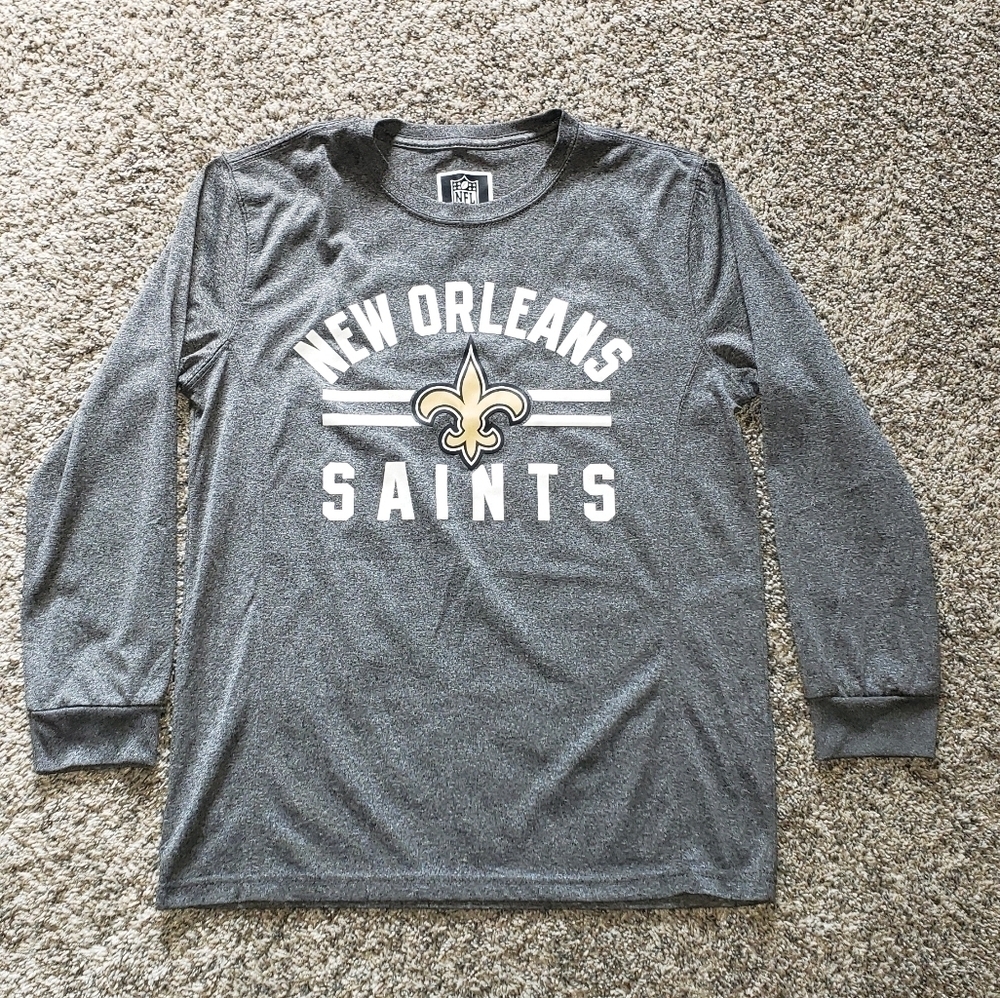 Official NFL| New Orleans Saints Long Sleeve Shirt